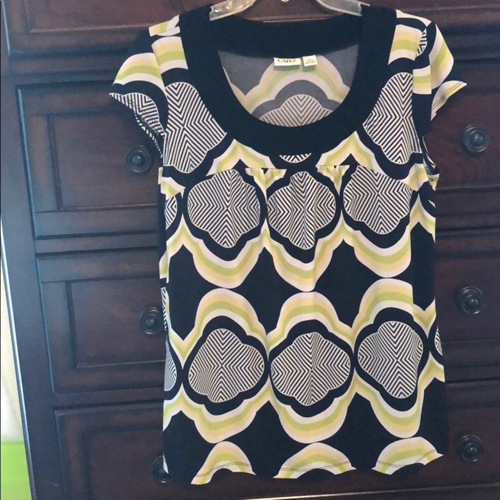 🛍 Cato Print Blouse